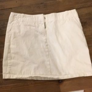 GAP white skirt